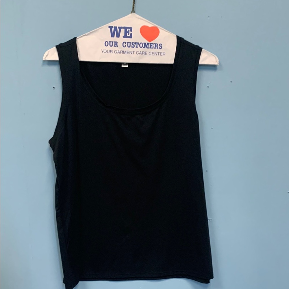 Black Sleeveless Top